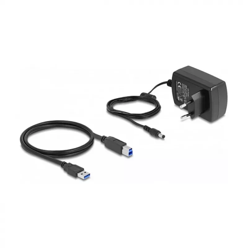 DeLOCK USB-telakointiasema 2 x SATA HDD SSD -kloonaustoiminnolla ja kortinlukijalla