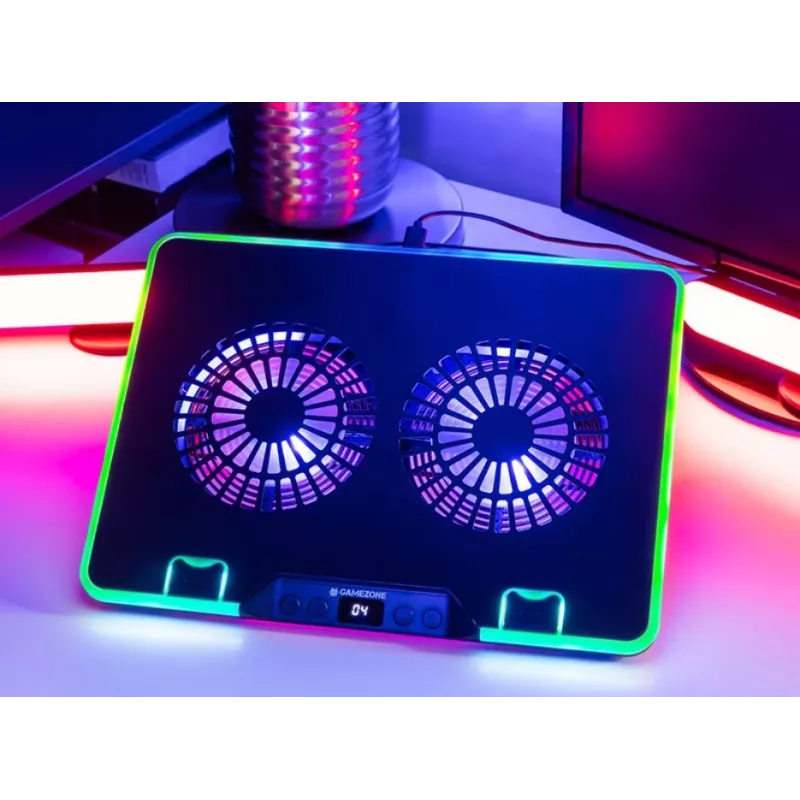 Jäähdytysteline Gamezone Snowman Pro 17 tuuman RGB