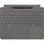 Microsoft Surface Pro Keyboard - näppäimistö - kosketuslevyllä, kiihtyvyysanturilla, Surface Slim Pen 2 säilytys- ja latausteline - QWERTZ - saksa/itävalta