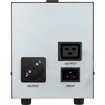 Bluewalker PowerWalker AVR 3000/SIV - automaattinen jännitteensäädin - AC 230 V - 2400 wattia - 3000 VA - 2 lähtöpistorasiaa (10120307)