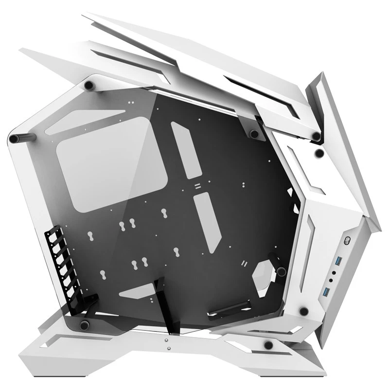 Jonsbo MOD3 - PC - valkoinen - ATX - EATX - ITX - micro ATX - alumiini - pelaaminen - 17 cm (MOD3 WHITE)
