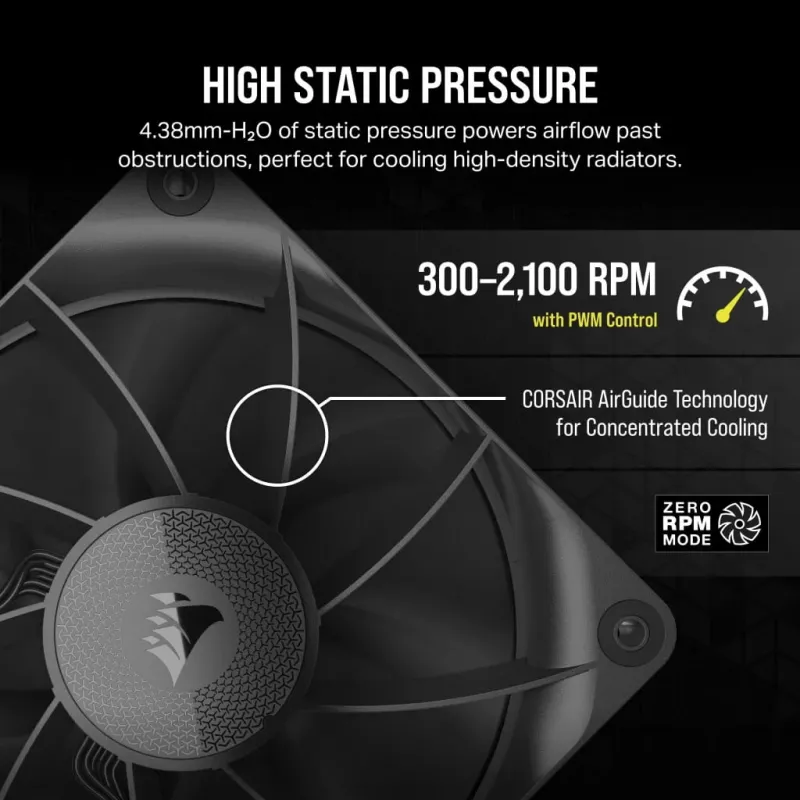 Tuuletin Corsair iCUE LINK RX120