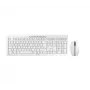 CHERRY Stream Desktop Recharge -näppäimistö hiiri sisältyy yleiskäyttöön RF langaton QWERTZ saksa harmaa