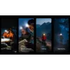 Otsalamppu Nitecore NU25 MCT — ladattava otsalamppu, jopa 400 lumenia, kompakti kädetön valaistus