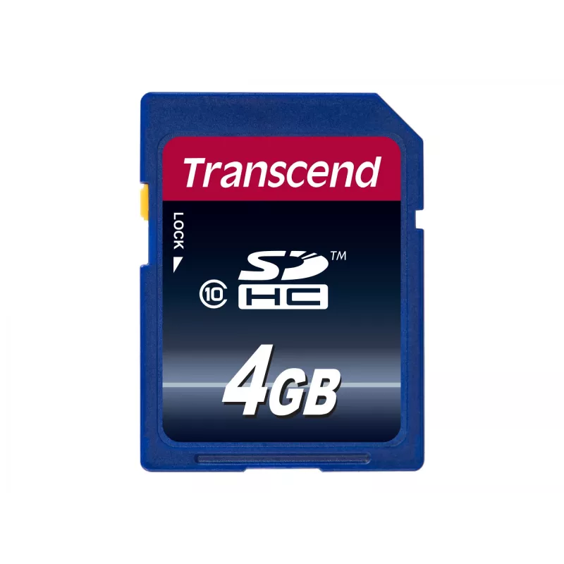 Flash-muisti Transcend 4 GB SDHC Class 10 TS4GSDHC10