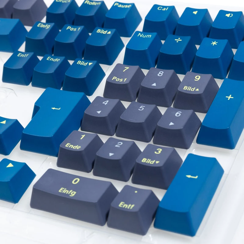 Keycap-sarja Ducky PBT Double-Shot Daybreak — DE-asettelu