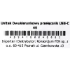 Unitek D1078A kaksisuuntainen USB-C 4K -kytkin, 2 tuloa ja 1 lähtö