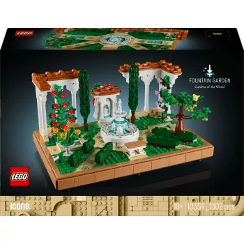 LEGO ICONS 10359 Suihkulähdepuutarha