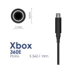 Akyga AK-PD-12 virtalähde Xbox 360 E:lle, 12 V / 9,6 A + 5 V / 1 A, 120 W