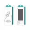 Autolaturi Devia Smart Series Dual USB 2,4A integroidulla Lightning-kaapelilla