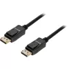 DisplayPort-kaapeli Sharkoon 1.4 8K 3 m, DisplayPort 1.4, 3 m pituus, tukee 8K-resoluutiota