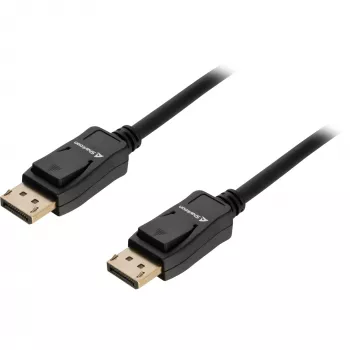 DisplayPort-kaapeli Sharkoon 1.4 8K 3 m, DisplayPort 1.4, 3 m pituus, tukee 8K-resoluutiota