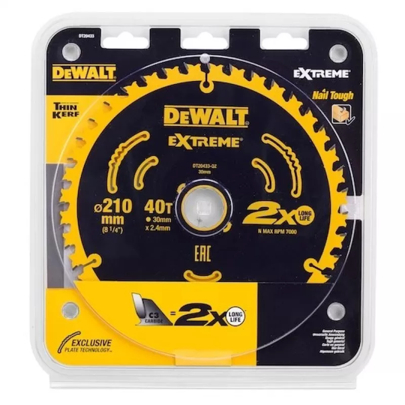 Pyörösahanterä DeWALT DT20433-QZ 1 kpl