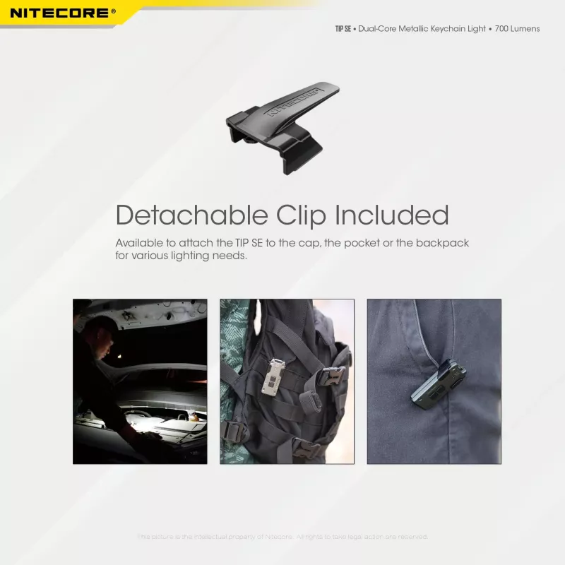 Nitecore TIP SE musta käsivalaisin LED