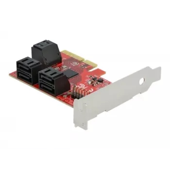 SATA PCI Express x4 -kortti DeLOCK 6 porttia Low Profile -muotokerroin
