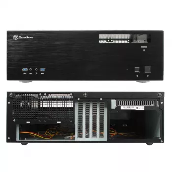 SilverStone SST-GD04B USB 3.0 Grandia Desktop - musta