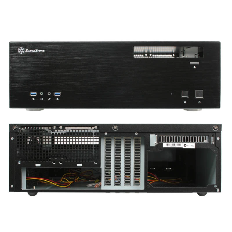 SilverStone SST-GD04B USB 3.0 Grandia Desktop - musta