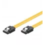 Microconnect SAT15005C6 SATA-kaapeli 0,5 m SATA 7-nastainen keltainen