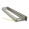Synergy 21 S216339 19" Keystone-kytkentäpaneeli 48 moduulille, 1U, vaaleanharmaa