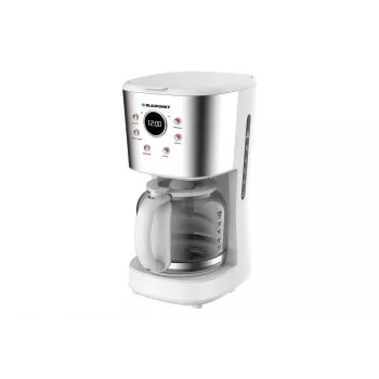 Blaupunkt CMD802WH Display 1,5 l hopeinen suodatinkahvinkeitin