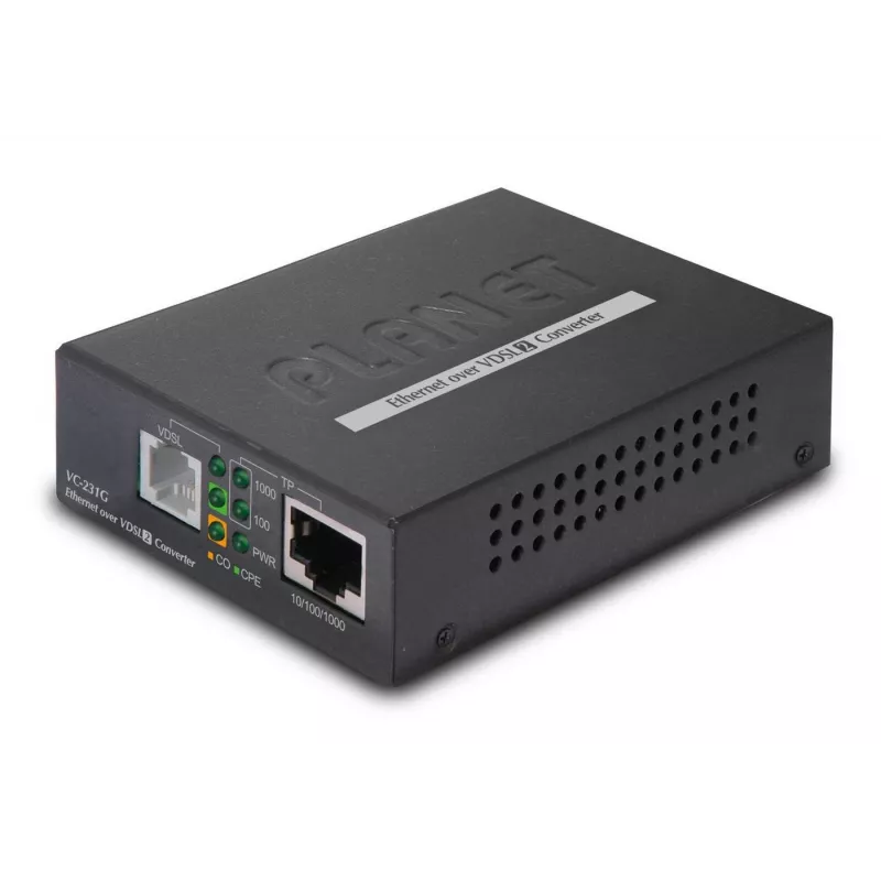 Planet VC-231G silta/toistin 1000 Mbit/s verkkosilta musta