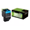 Lexmark 702C R värikasetti 1 kpl alkuperäinen syaani