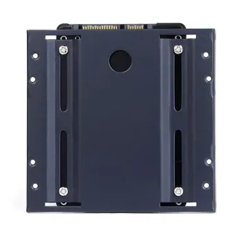 Wentronic Goobay kiintolevyn asennuskehys 2.5 - 3.5, musta – sopii 2.5 kiintolevyn asentamiseen 3.5 kotelopaikkaan (93990)
