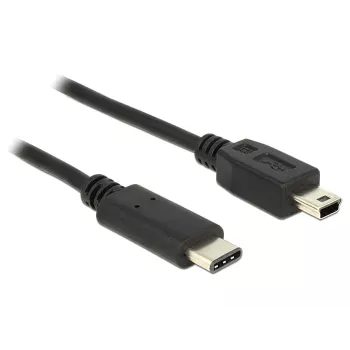 USB-kaapeli DeLOCK 0,5 m USB2.0-C Mini-B 83335