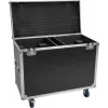 Roadinger flightcase 2x IP TMH-H760 pyörillä – suojaava kuljetuslaukku