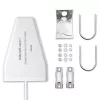 Ulkoinen 4G/5G LTE-antenni QOLTEC 9 dBi, N-liitin, 3 m kaapeli
