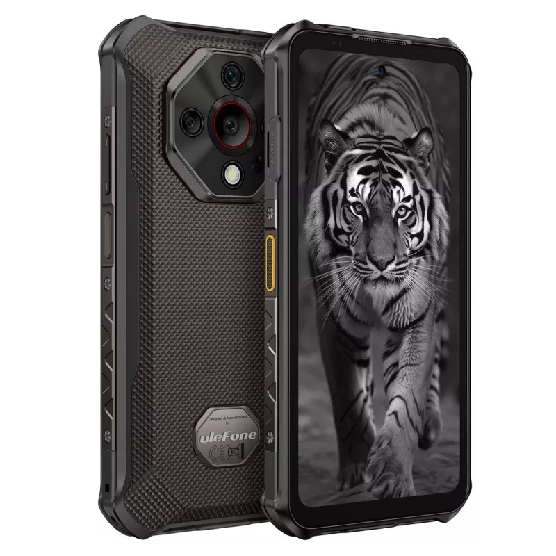 Älypuhelin UleFone Armor X16 6,1 tuumaa 128 GB musta, energiatehokkuusluokka A