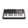 Akai MPK Mini Play MK3 MIDI-ohjainkosketin padiohjaimella, USB, musta/punainen