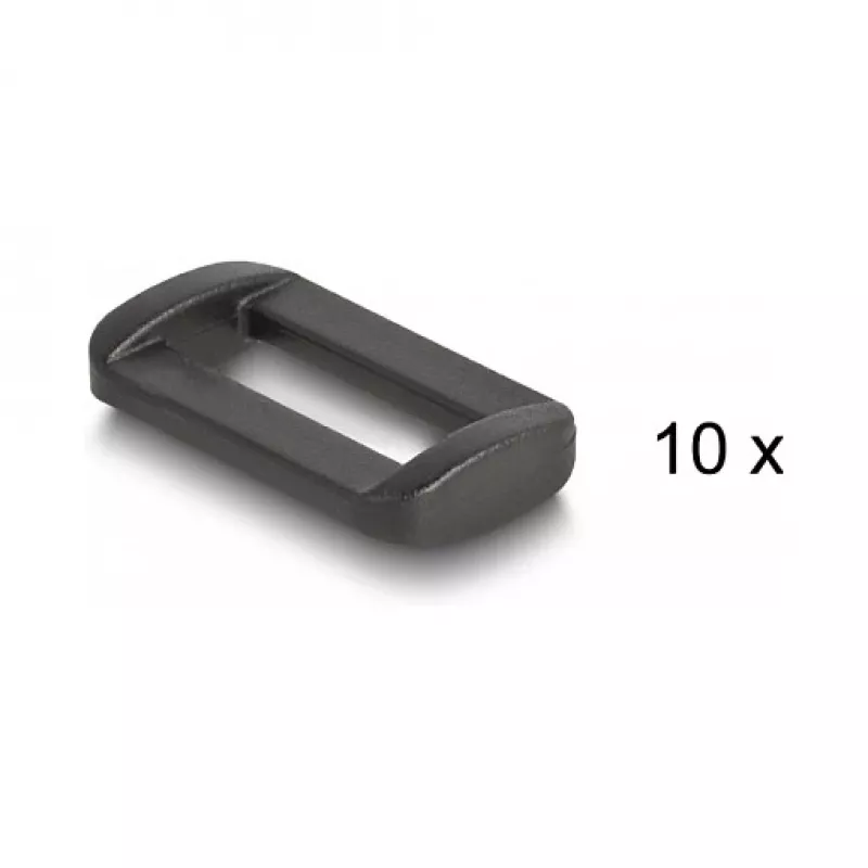 DeLOCK tarranauha 3 m x 20 mm musta nylon