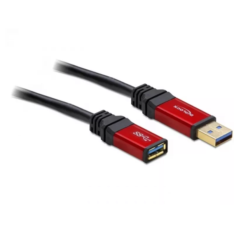 USB-kaapeli DeLOCK 1,0 m USB 3.0 A uros/naaras