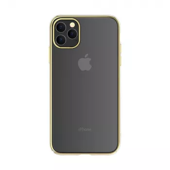Suojakotelo kova kuori Devia Glimmer-sarja iPhone 11 Pro -puhelimelle — kulta, PC-kotelo