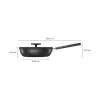 Fiskars Hard Face 1075528 -tarttumaton paistinpannu 24 cm 2,2L
