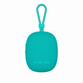 Canyon OnMove 12 - kannettava Bluetooth v5.3 -kaiutin - 5W - TWS - IPX7 - 12 tuntia - USB-C-lataus