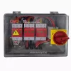 PV-kombinaattorikotelo HiSmart NV822300 DC 3 tuloa - 3 lähtöä IP66 liitäntäkotelo aurinkosähköjärjestelmille