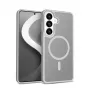Crong Hybrid Matte Magnetic -kotelo Samsung Galaxy S26 -puhelimelle — TPU + PC, harmaa
