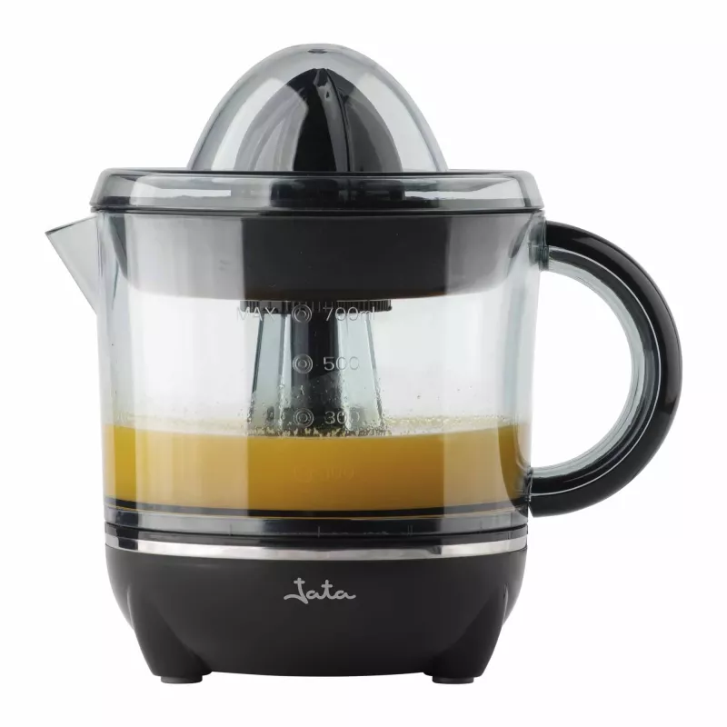 Jata JEEX1423 sähköinen sitruspuristin, 40 W, 0,7 l, kaksisuuntainen pyöriminen, musta