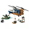 LEGO City 60437 viidakkotutkijahelikopteri tukikohdassa