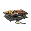 Steba RC 28 valurautainen raclette-grilli, 1400 W, 8 pannua, musta