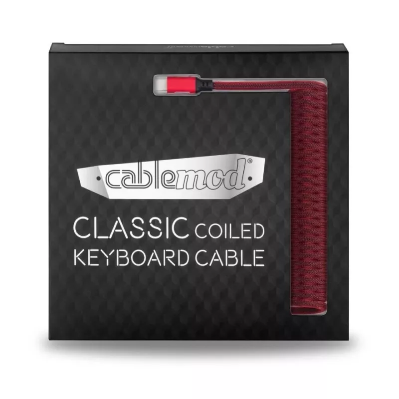 Cablemod CM-CKCA-CR-KR150KR-R USB-kaapeli 1,5 m USB A USB C punainen