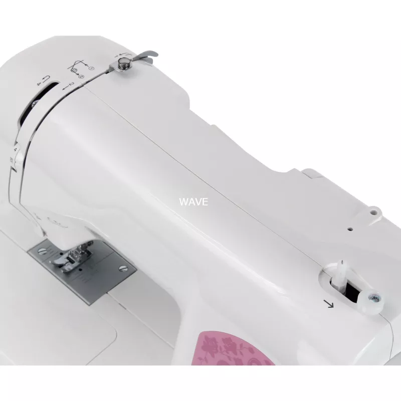 Singer 6699 ompelukone, elektroninen, valkoinen, pinkki