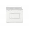 Seinäkiinnitteinen 19 tuuman räkkikaappi DIGITUS Dynamic-N DN-37106 — 9U, 600x600 mm, IP20, avainlukko