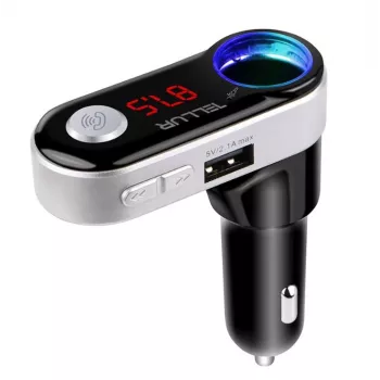 Tellur FMT-B2 FM-lähetin musta Bluetooth 5.0 USB auton audotoistoon