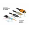 HDMI-kaapeli DeLOCK 85729 2 m HDMI tyyppi A Standard musta kulta