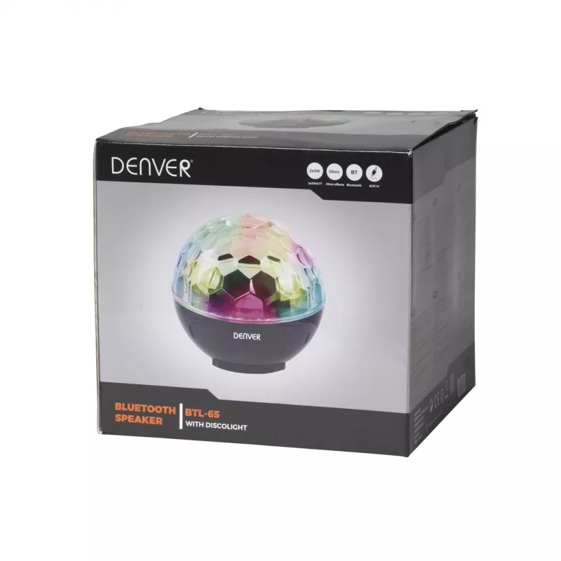 Bluetooth-kaiutin Denver BTL-65 musta
