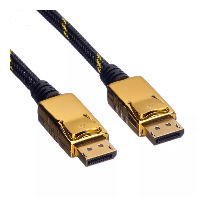 ROLINE GOLD DisplayPort-kaapeli, DP ST - ST, 1,5 m