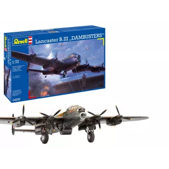 Revell Lancaster B. III Dambusters (04295) 1:72 mittakaava lentokone muovinen rakennussarja
